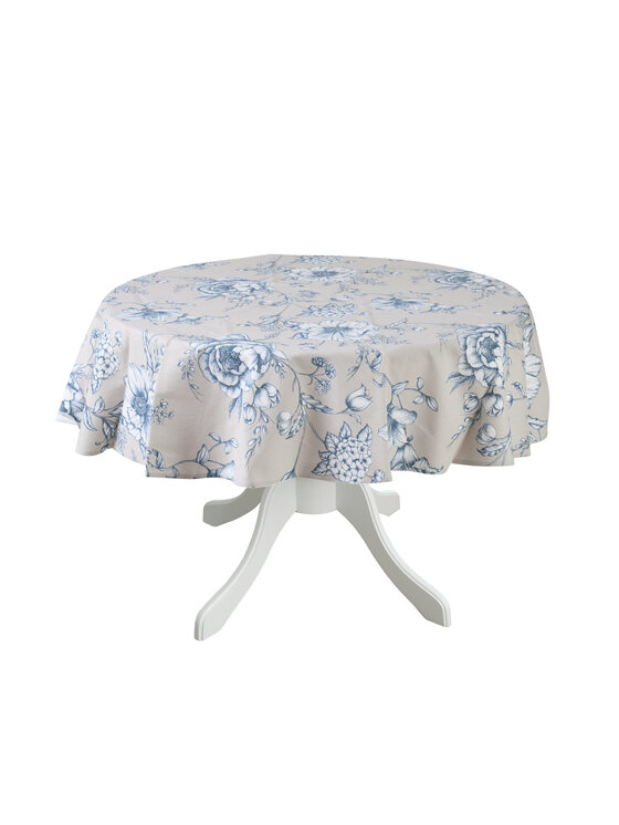 Roseberry Home Roseberry Home Obrus Blossom Blue Niebieski