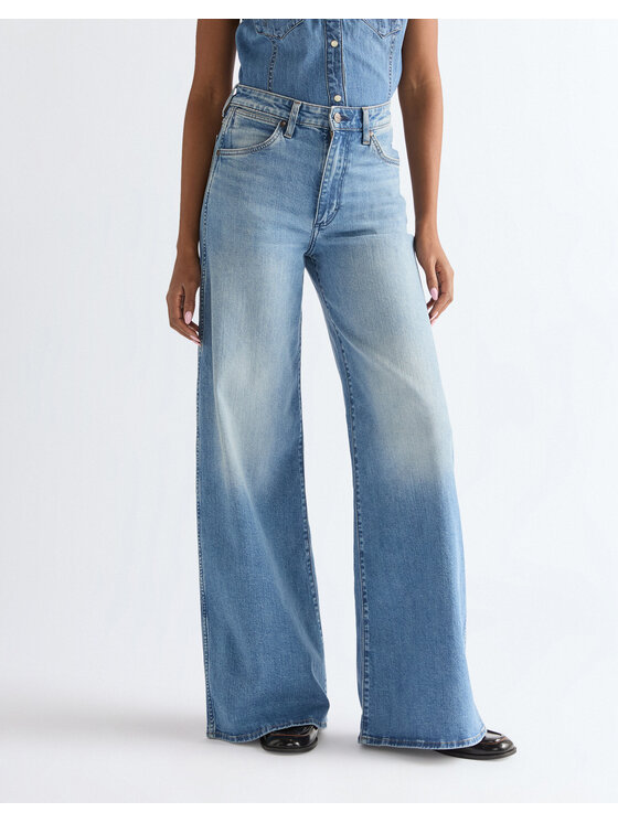Wrangler Wrangler Jeansy CANYON Niebieski Loose Fit