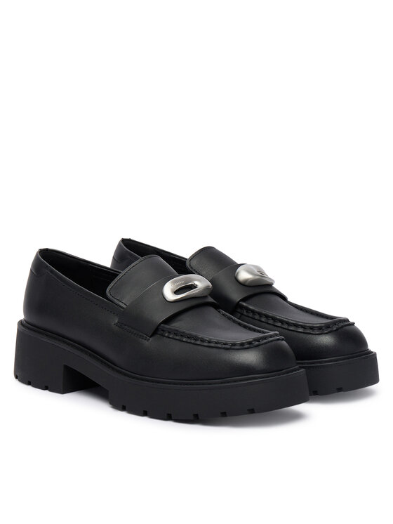 Calvin Klein Calvin Klein Loafersy Chunky Loafer Lth Hw YW0YW01912 Černá