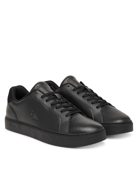 Calvin Klein Calvin Klein Sneakers Classic Cupsole Laceup Lth YM0YM01435 Nero