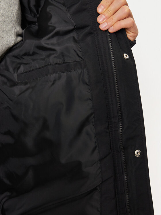 Brave Soul Brave Soul Parka MJK-COLNEBLACK Černá Regular Fit