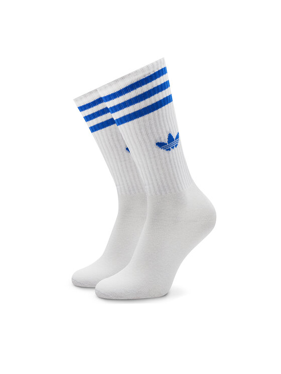 adidas adidas Σετ 3 ζευγάρια ψηλές κάλτσες unisex IX7504 Λευκό