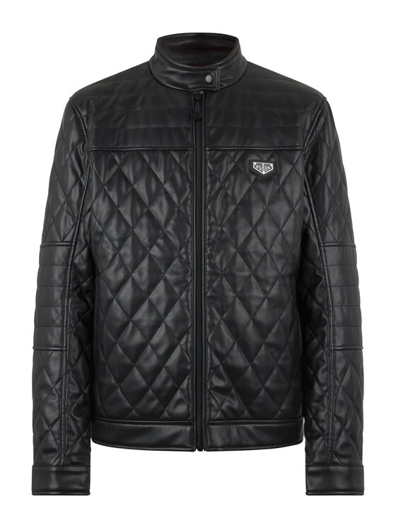 PHILIPP PLEIN PHILIPP PLEIN Kurtka puchowa 28619 Czarny Regular Fit