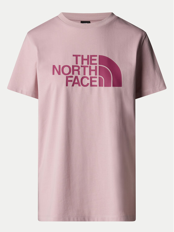 The North Face The North Face T-shirt Easy NF0A8A6G Ružičasta Loose Fit