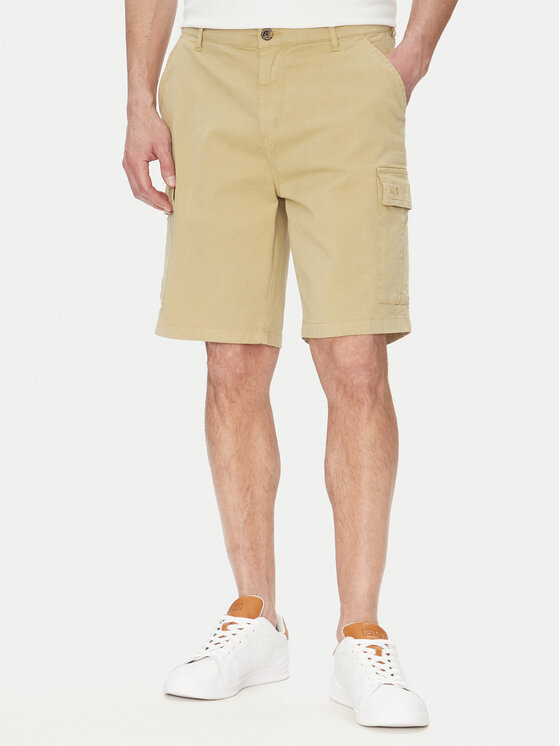 La Martina La Martina Pantaloncini di tessuto MAB002 TW536 Beige Regular Fit