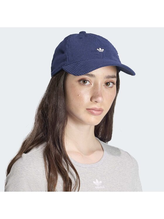 adidas adidas Czapka z daszkiem Corduroy Baseball Granatowy