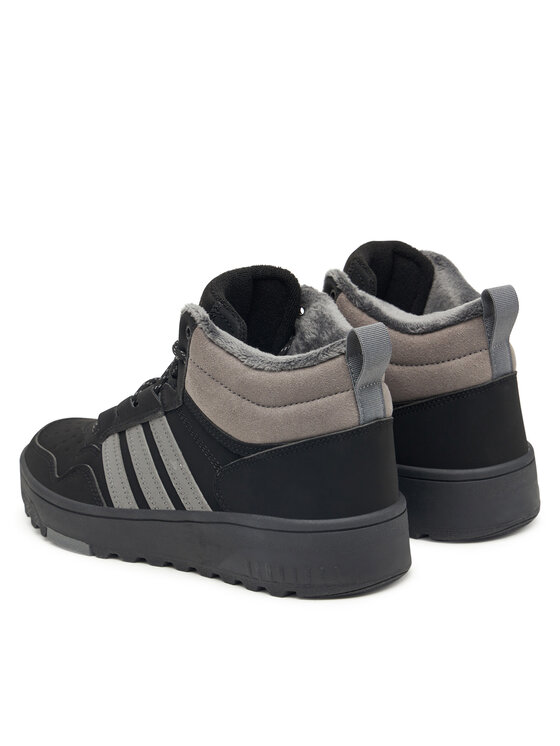 adidas adidas Sneakersy Hoops 4.0 Mid JQ5361 Čierna