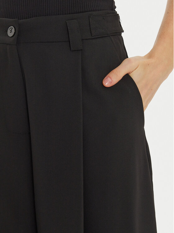 Imperial Imperial Palazzo kelnės P5B8IIC Juoda Wide Leg