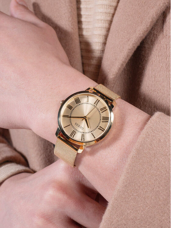 Guess Guess Hodinky GW0832G1 Zlatá