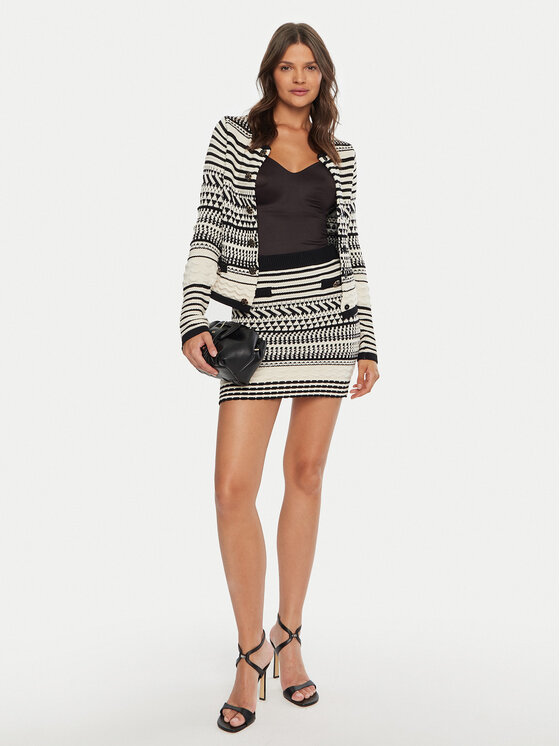 Marciano Guess Marciano Guess Mini sukně Arianna 4YGD29 5819Z Černá Regular Fit