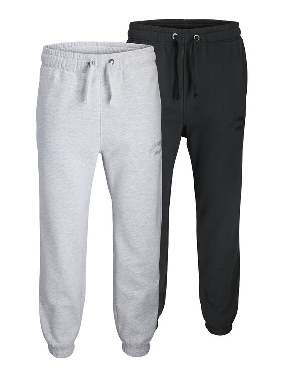 Jack & Jones Jack&Jones Комплект 2 чифта панталони Kane Bleecker 12294405 Черен Relaxed Fit