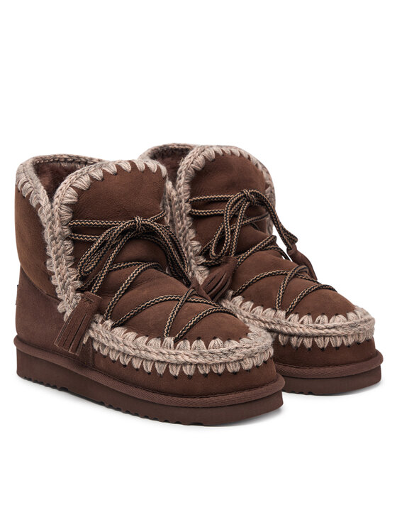 Mou Mou Stivali da neve Eskimo Scoubidou FW101124A Marrone scuro