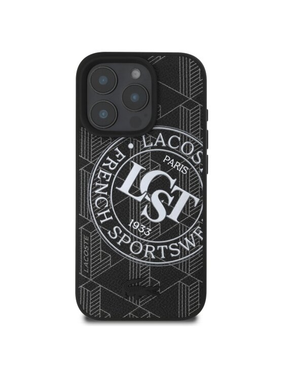 Lacoste Lacoste Etui na telefon iPhone 16 Pro Max Czarny