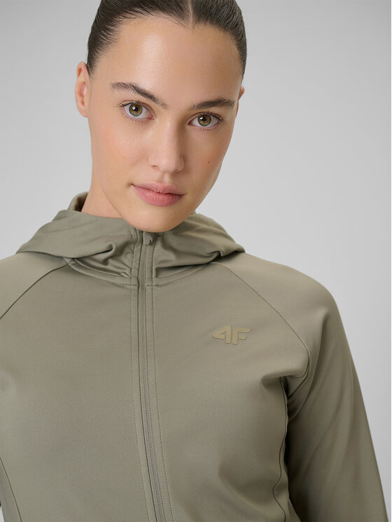 4F 4F Bluza MULTI ACTIVE Zielony Regular Fit