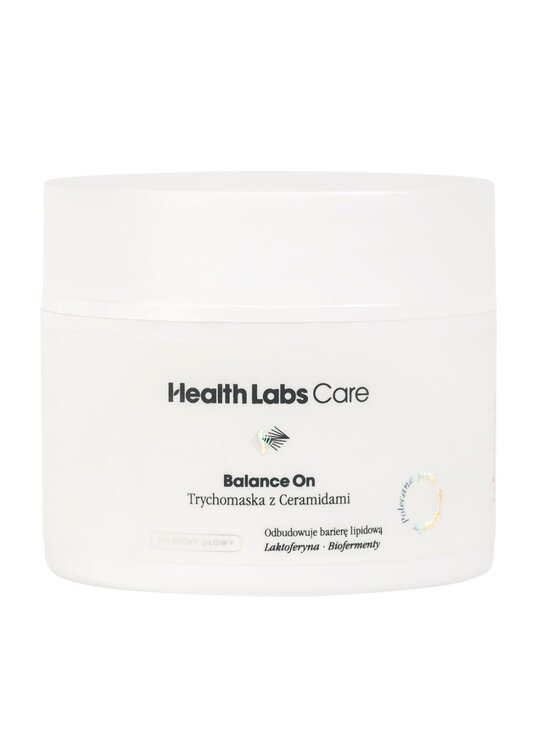 Maska do włosów HealthLabs, Balance On trychomaska z ceramidami do skóry głowy 175ml