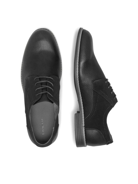 Lanetti Lanetti Poolsaapad M16AW070-31 Must