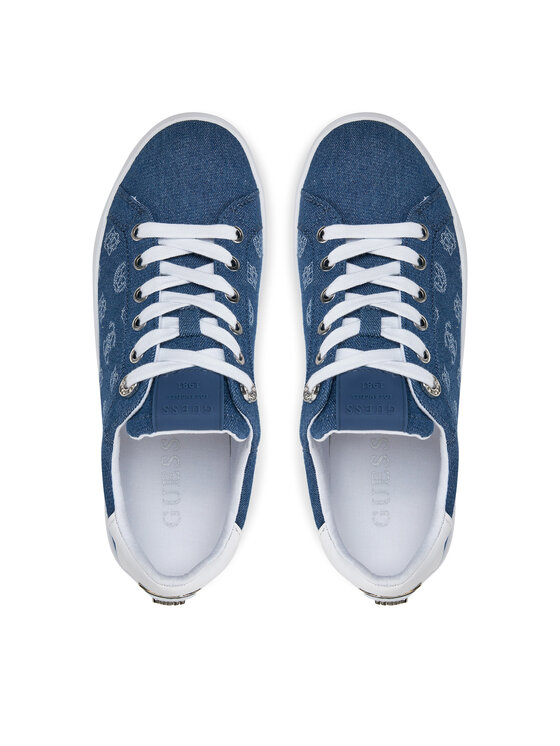 Guess Guess Sneakersy FLJRN2 DEN12 Modrá