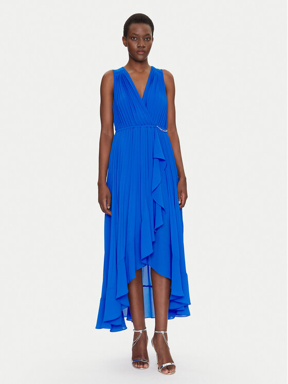 Morgan Morgan Rochie cocktail 251-ROSYTA M Albastru Regular Fit