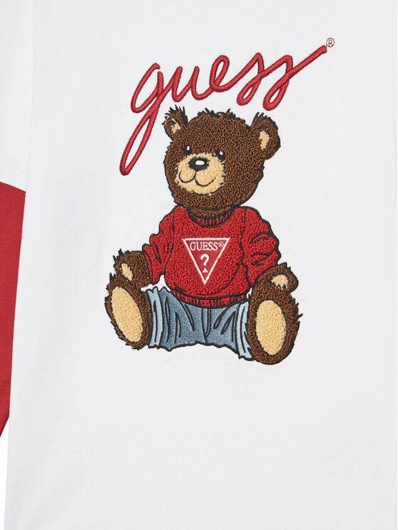 Guess Guess Halenka L4BI13 I3Z14 Bílá Regular Fit