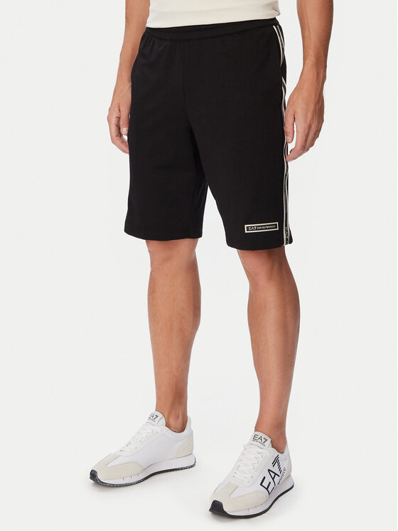 EA7 Emporio Armani EA7 Emporio Armani Szorty sportowe 7M002193 AF13512 UC001 Czarny Slim Fit