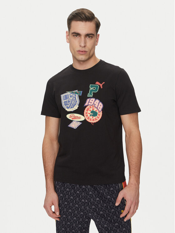 Puma Puma T-Shirt Sports Legacy 629627 Μαύρο Regular Fit