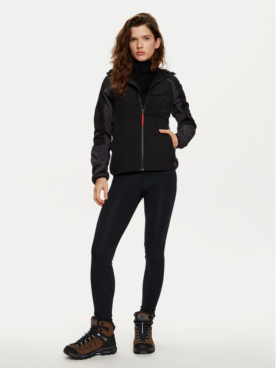 4F 4F Prehodna jakna 4FWAW24TTJAF688 Črna Regular Fit