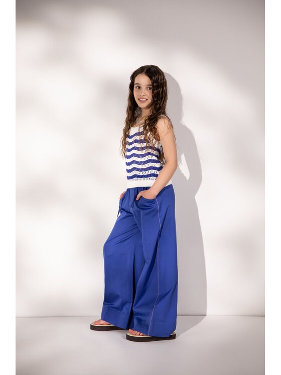Coccodrillo Coccodrillo Bavlnené nohavice WC6119101QGJ-032 Tmavomodrá Regular Fit