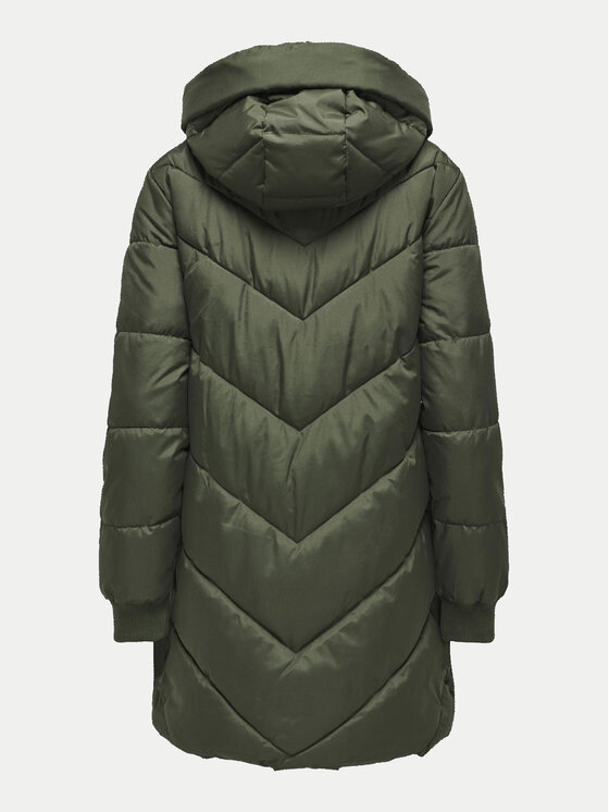 JDY JDY Zimska jakna Skylar 15207784 Zelena Regular Fit