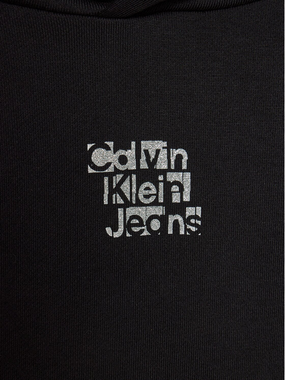 Calvin Klein Jeans Calvin Klein Jeans Μπλούζα Metallic IG0IG02304 Μαύρο Regular Fit