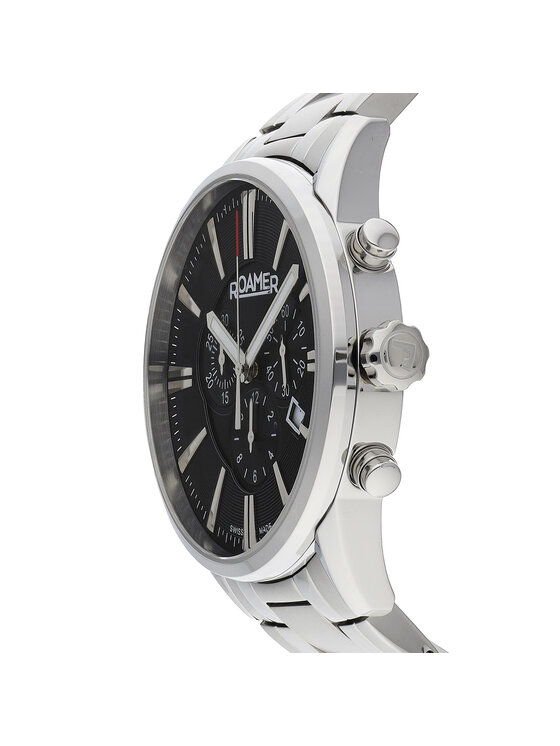 Roamer Roamer Käekell Superior Chrono 508837 41 55 50 Hõbedane
