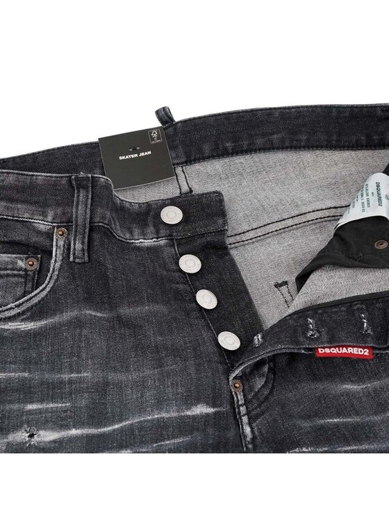Dsquared2 Dsquared2 Jeansy S71LB1269 S30503 Černá Slim Fit