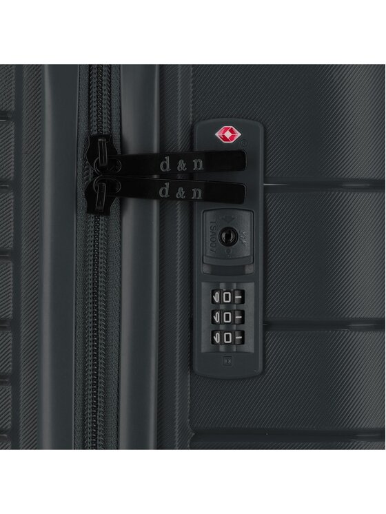 D&N D&N Komplet walizek 310028 Czarny