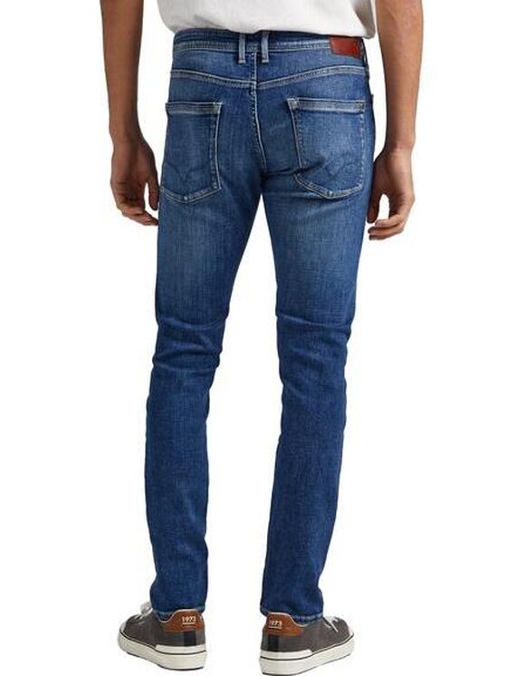 Pepe Jeans Pepe Jeans Jeansy PM205478DF22 000 Niebieski Taper Fit