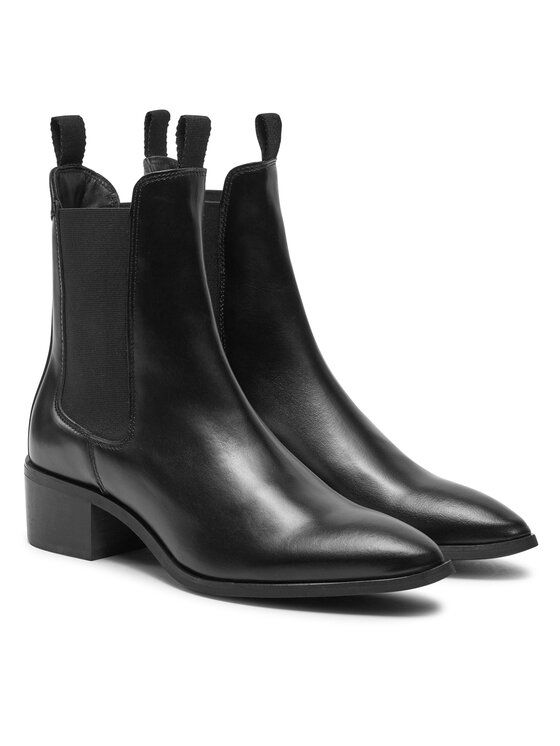 Gant Gant Kotníková obuv s elastickým prvkem St Broomly 29551700 Černá