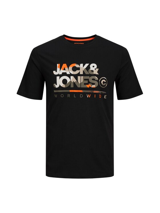 Jack & Jones Jack & Jones T-Shirt 26148 Kolorowy Comfort Fit