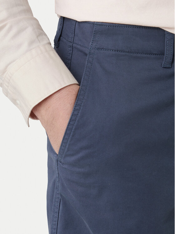 Calvin Klein Jeans Calvin Klein Jeans Bavlnené šortky LV04RF617G Tmavomodrá Regular Fit