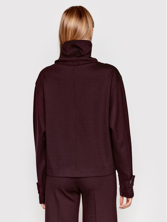 Victoria Victoria Beckham Victoria Victoria Beckham Rollkragenpullover High 1122JTP003285A Dunkelrot Regular Fit