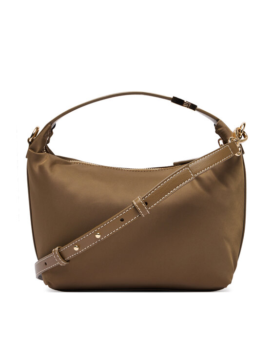 Tommy Hilfiger Tommy Hilfiger Torebka Th Go Crossover Nylon AW0AW18164 Brązowy