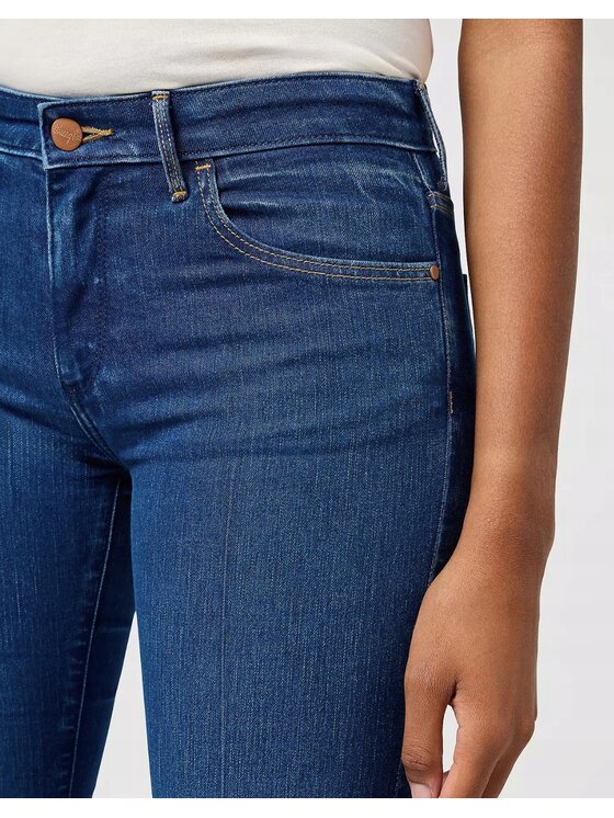 Wrangler Wrangler Jeansy Bootcut 625 Niebieski Bootcut Fit