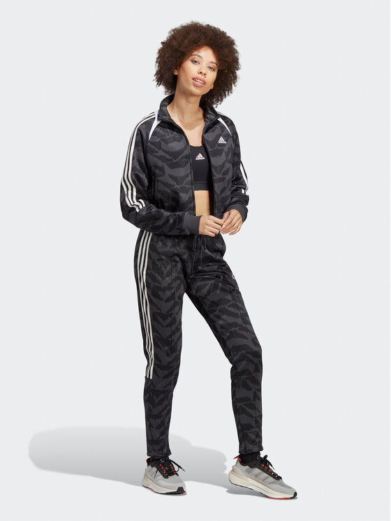 adidas adidas Світшот Tiro Suit Up Lifestyle Track Top IC6649 Сірий Loose Fit