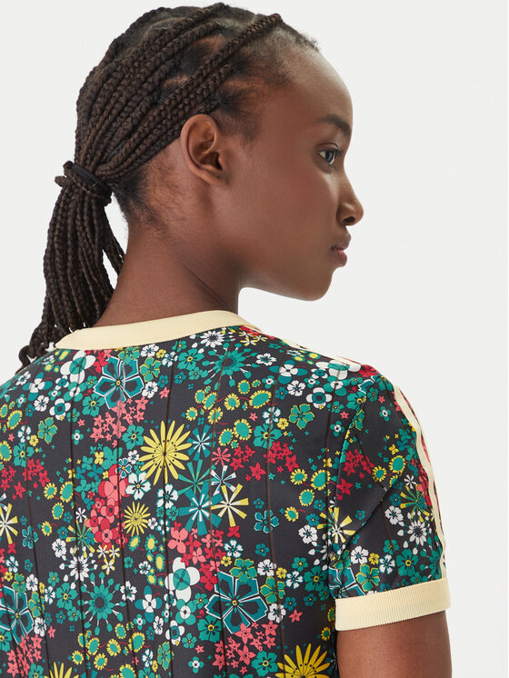 adidas adidas T-särk Liberty London 3-Stripes KD5560 Värviline Regular Fit