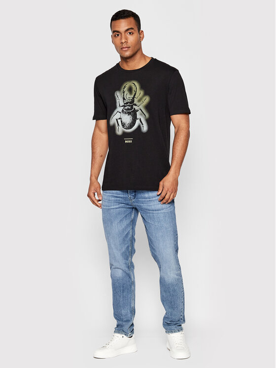 T-shirt Come 50481918 Nero Casual Fit