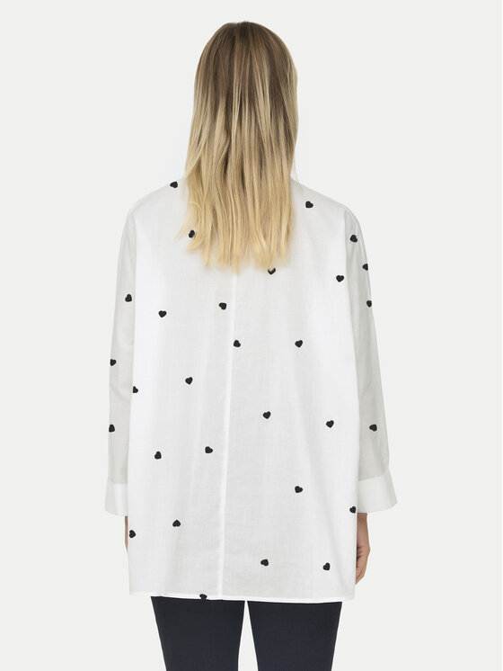ONLY ONLY Koszula 15283743 Biały Box Fit