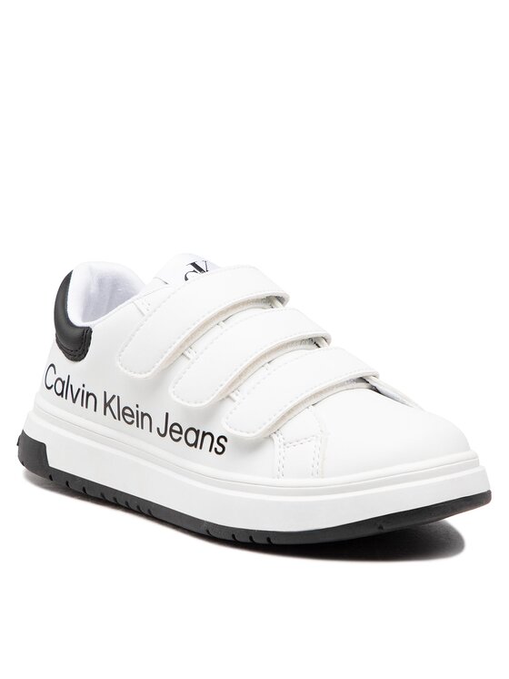 Calvin Klein Jeans Tenisice Low Cut Velcro Sneaker V3X9 80335 1355 M Bijela Modivo.hr