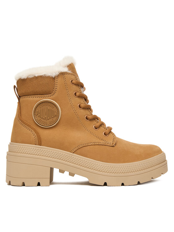 Palladium Palladium Šnurovacia obuv Pallarise Nbk Wl 99527-254-M Hnedá