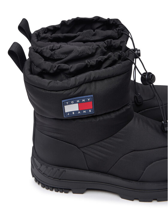 Tommy Jeans Tommy Jeans Μπότες Χιονιού EM0EM01449 Μαύρο