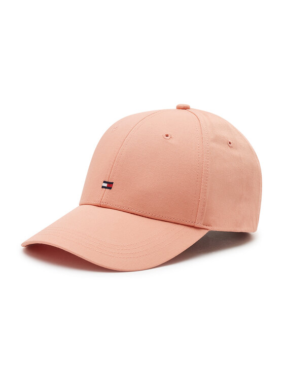 Tommy Hilfiger Cepure ar nagu Essential Flag AM0AM09482 Oranžs