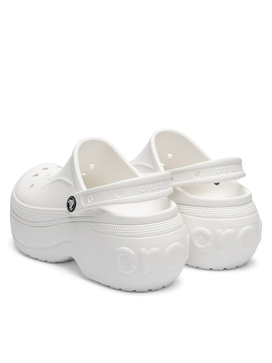 Crocs Crocs Şlapi BELLA CLOG 210062-100 Alb