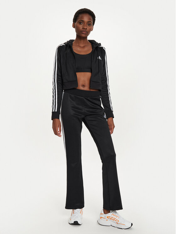 adidas adidas Спортивний костюм Glam IN1836 Чорний Slim Fit
