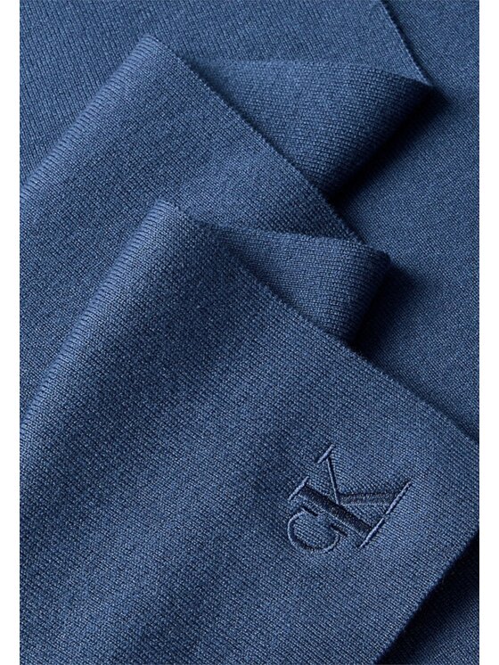Calvin Klein Calvin Klein Sciarpa CK FINE RIB SCARF Blu